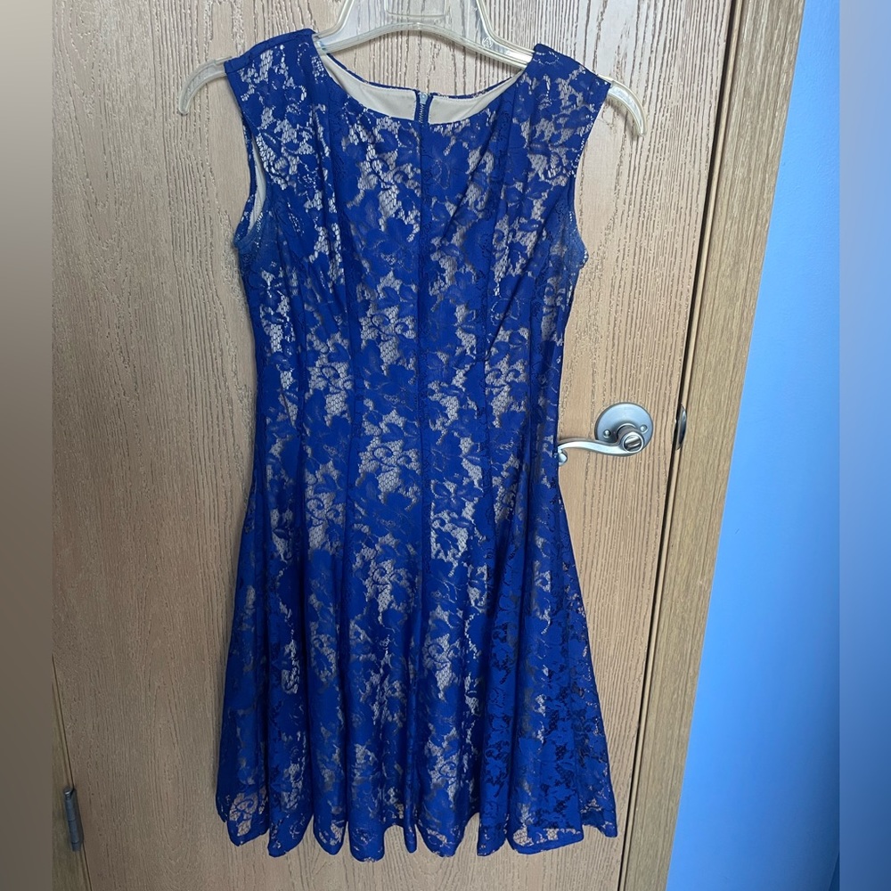 Blue Lace Dress
